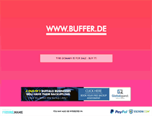 Tablet Screenshot of buffer.de